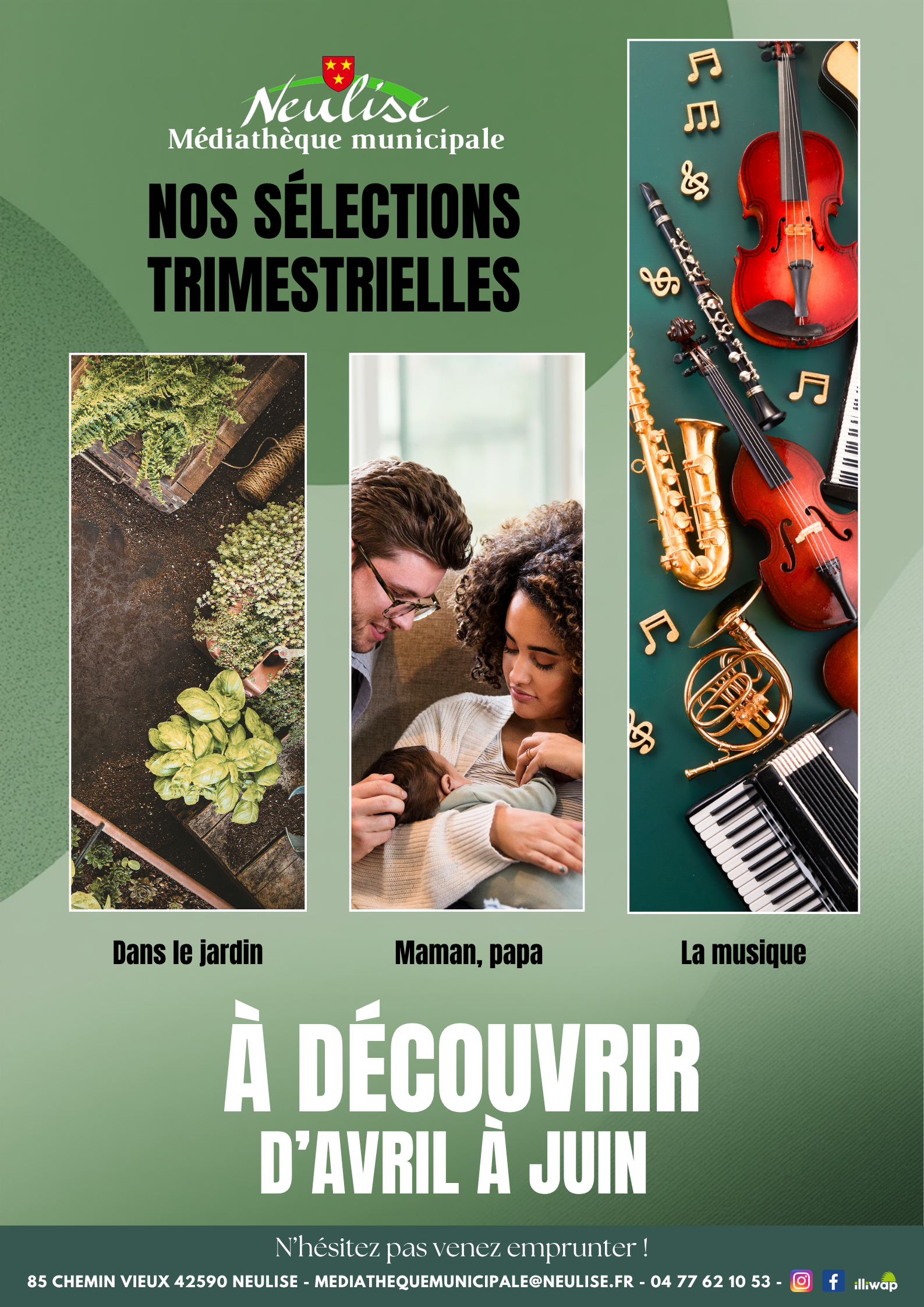 Sélections thématiques d&rsquo;avril à juin