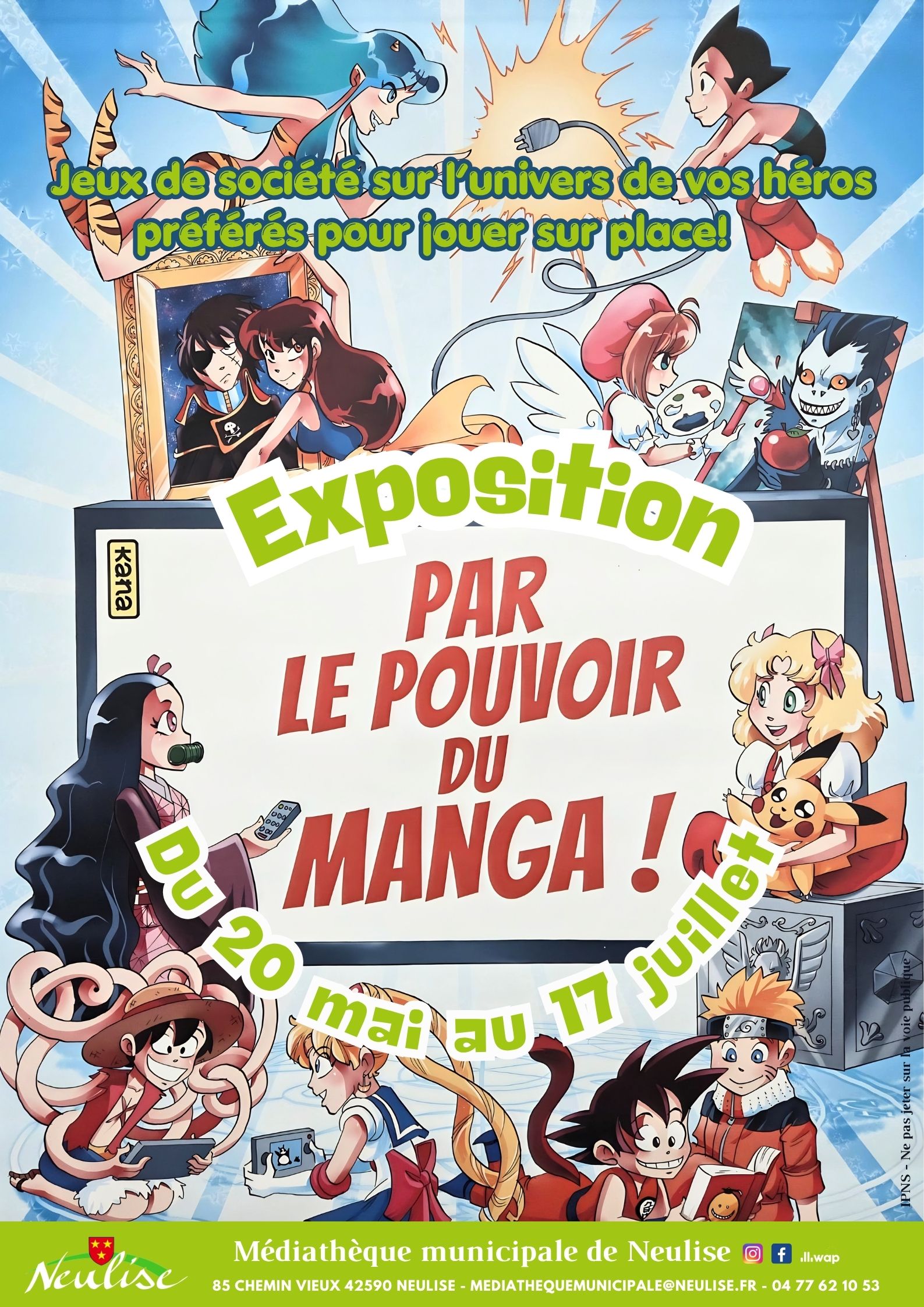 Expo Par le pouvoir du MANGA !